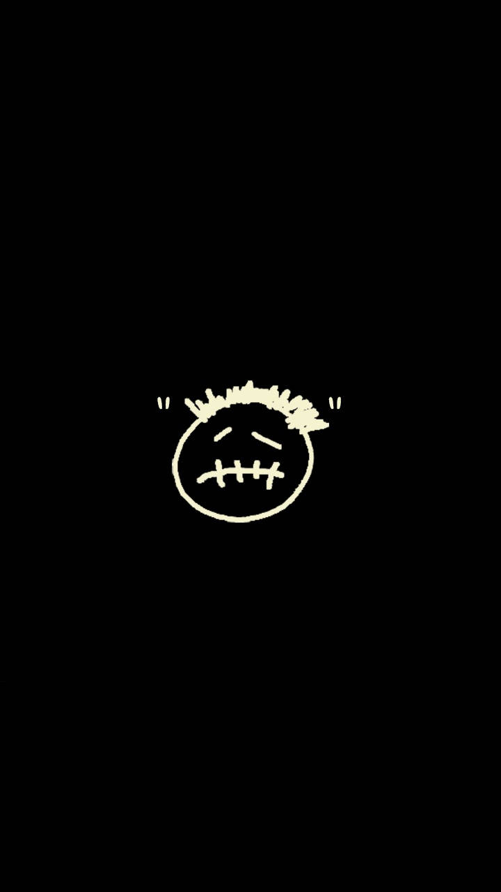 Cactus Jack Travis Scott Mặt Logo Đen Phong Cách Hình nền