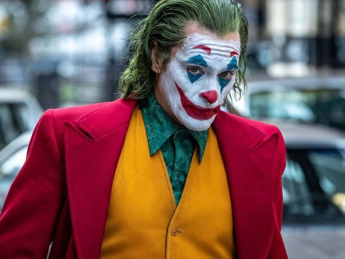 Cái nhìn đáng sợ của Joker độc ác Hình nền