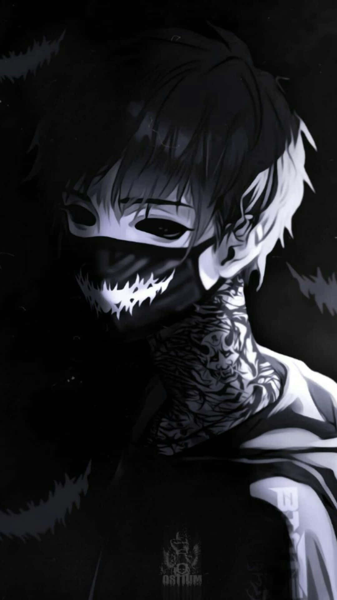 Cảm nhận bầu không khí bí ẩn của thế giới anime đen tối. Hình nền