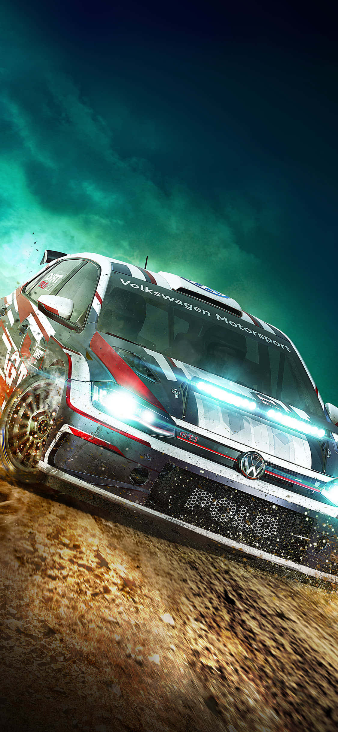 Cảm nhận cảm giác hồi hộp khi ngồi sau tay lái với Dirt Rally trên iPhone Xs Hình nền