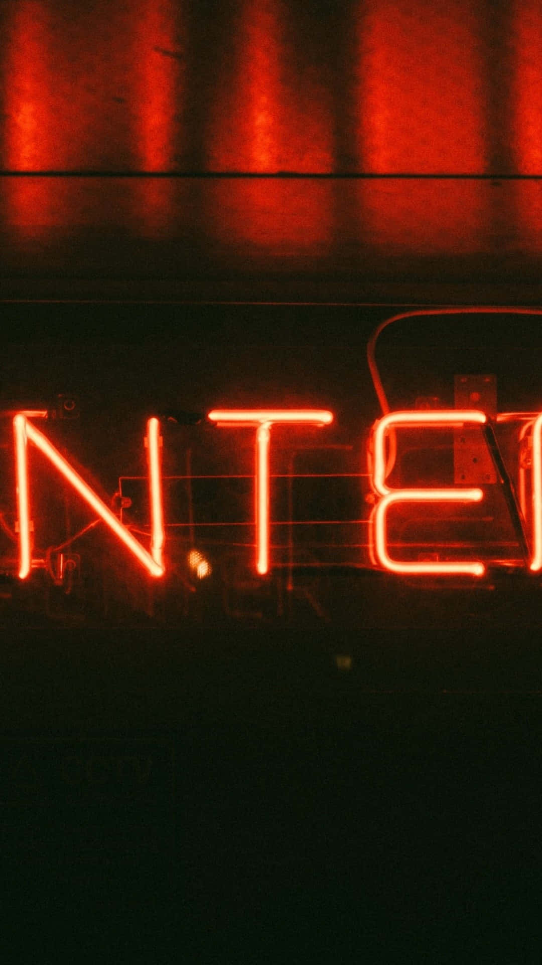 Cảm nhận năng lượng của phong cách Neon Đỏ Hình nền