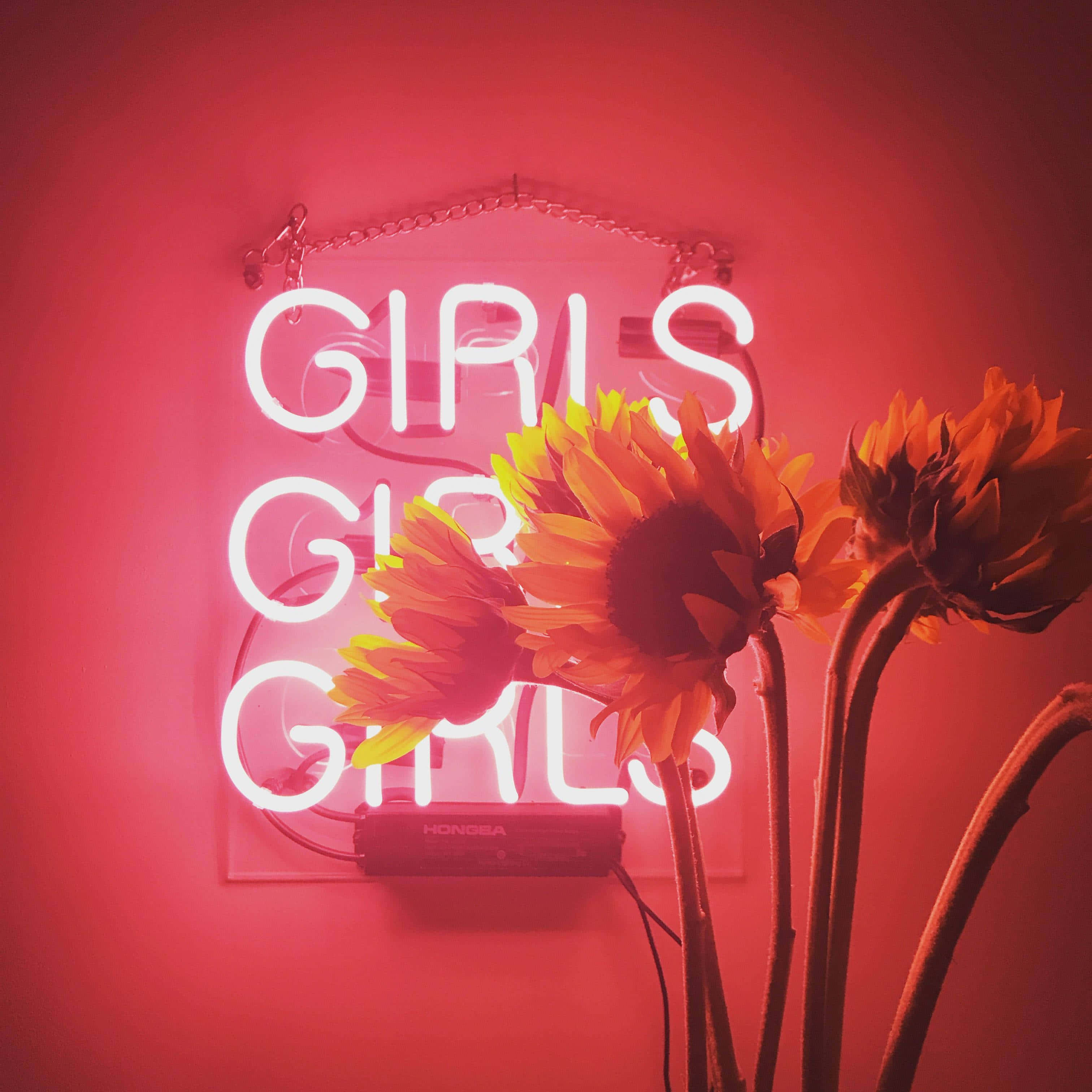 Cảm nhận năng lượng rực lửa của Neon Red Aesthetic! Hình nền