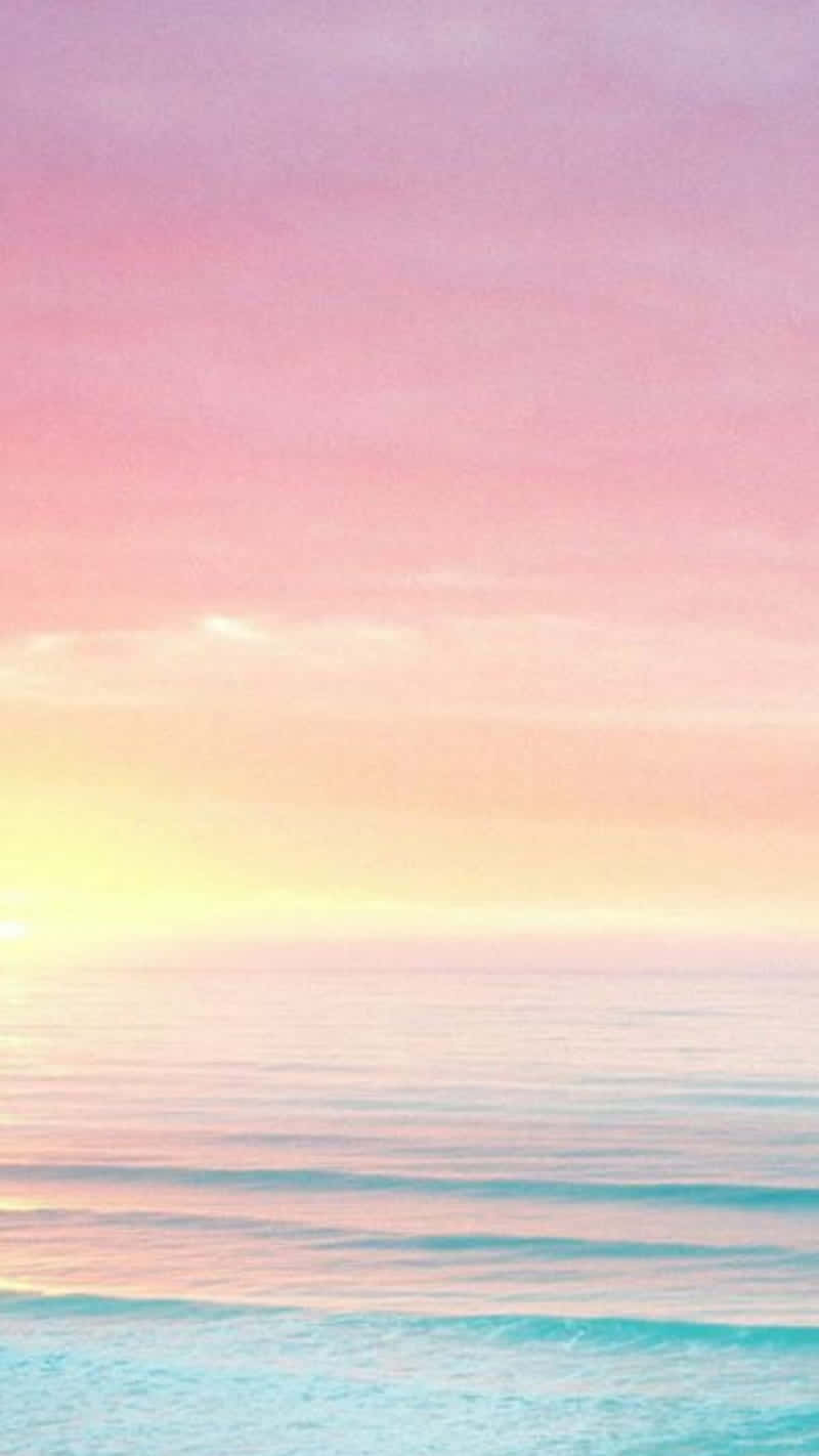 Cảm nhận niềm vui cuộc sống với nền cầu vồng pastel của chúng tôi Hình nền