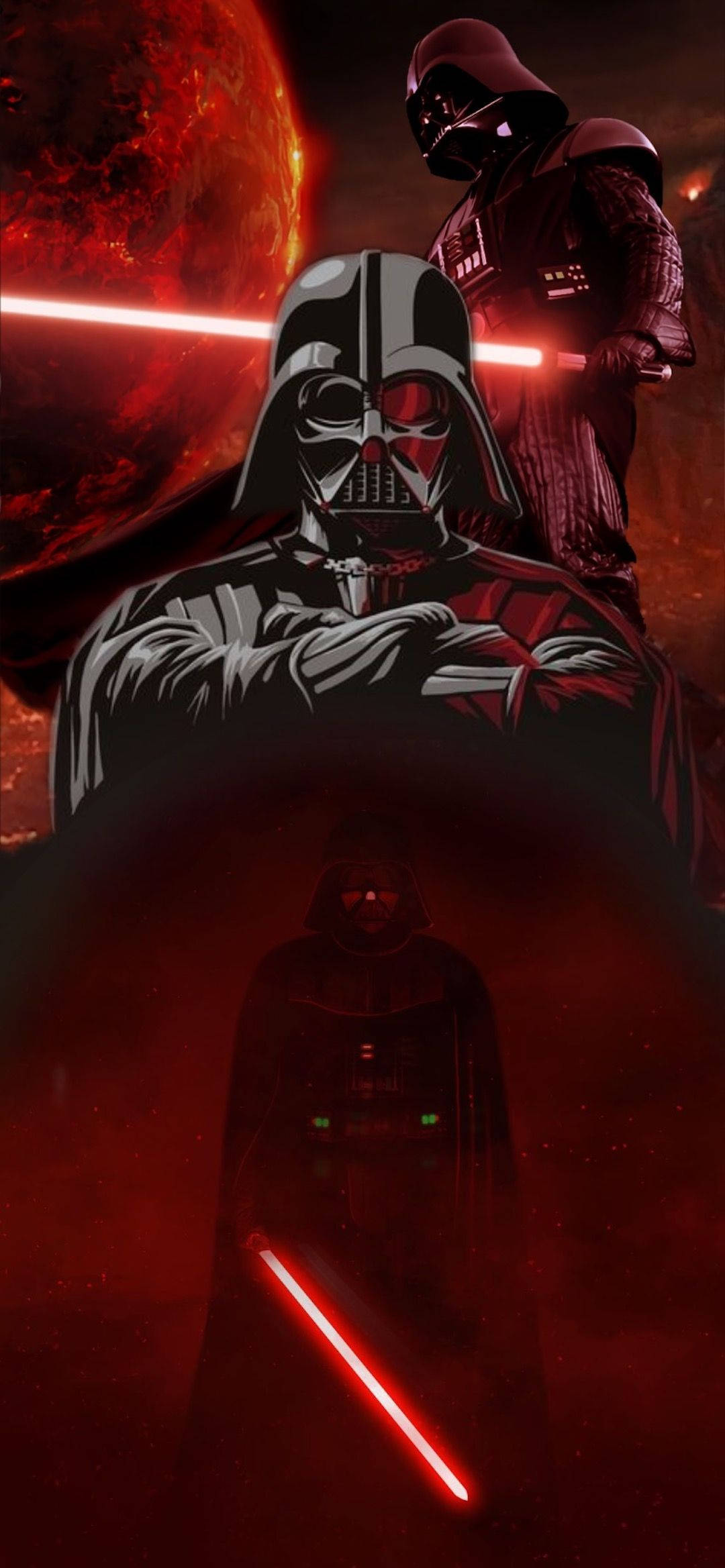 Cảm nhận sức mạnh của phe bóng tối cùng Darth Vader. Hình nền
