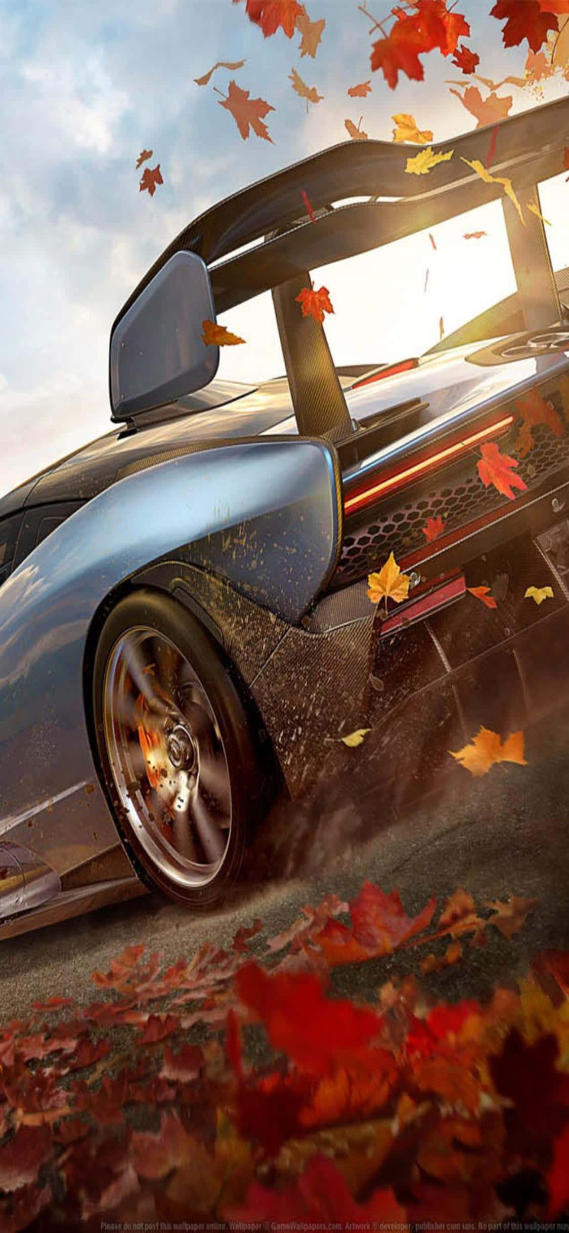 Cảm nhận tốc độ của iPhone Xs, biến đổi trải nghiệm của bạn với Forza Horizon 4 Hình nền