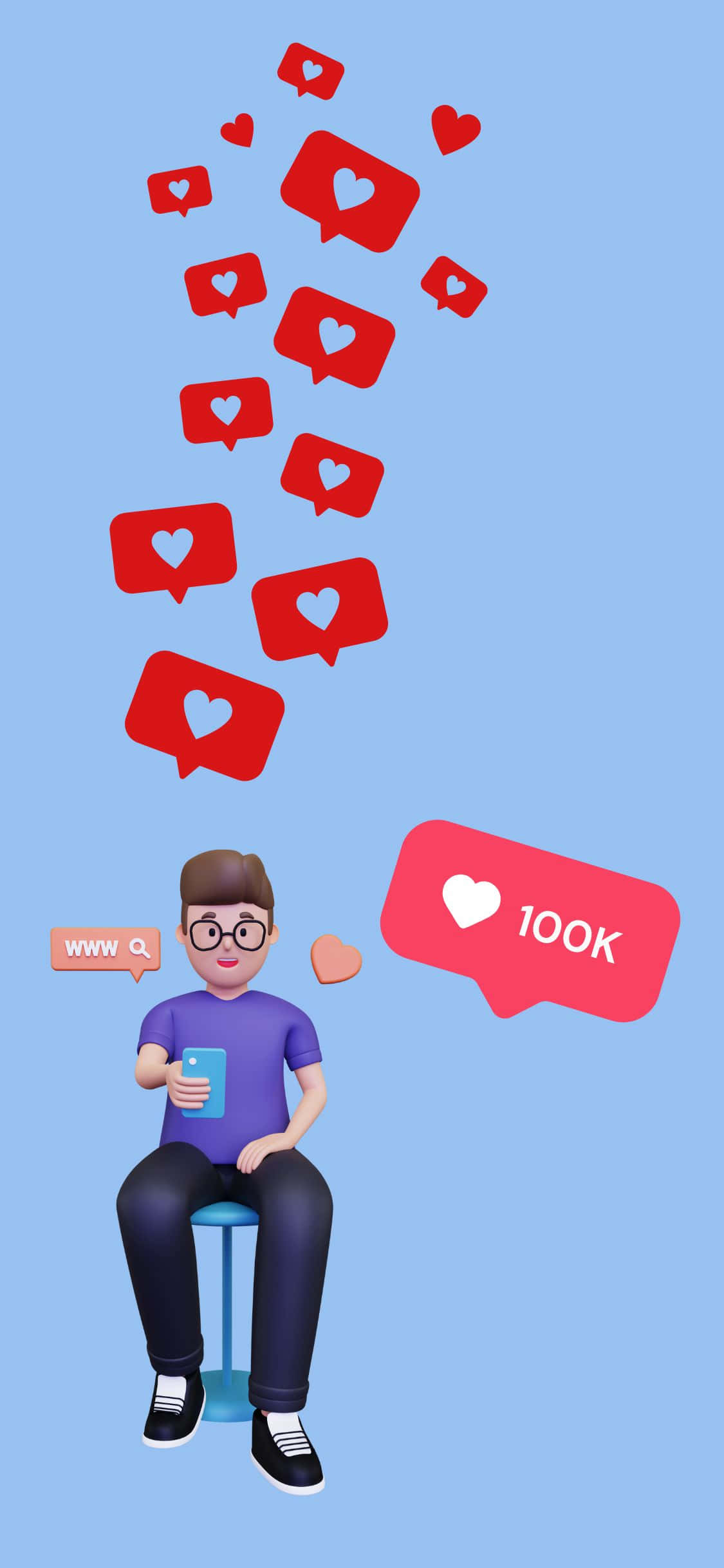 Cảm nhận trải nghiệm iPhone mới nhất với iPhone X Social Hình nền