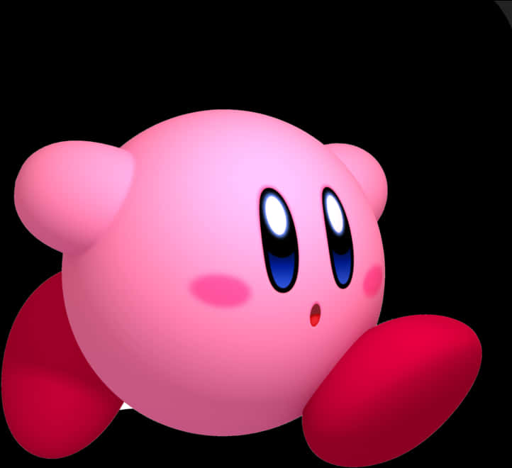 Cận cảnh nhân vật Kirby Hình nền