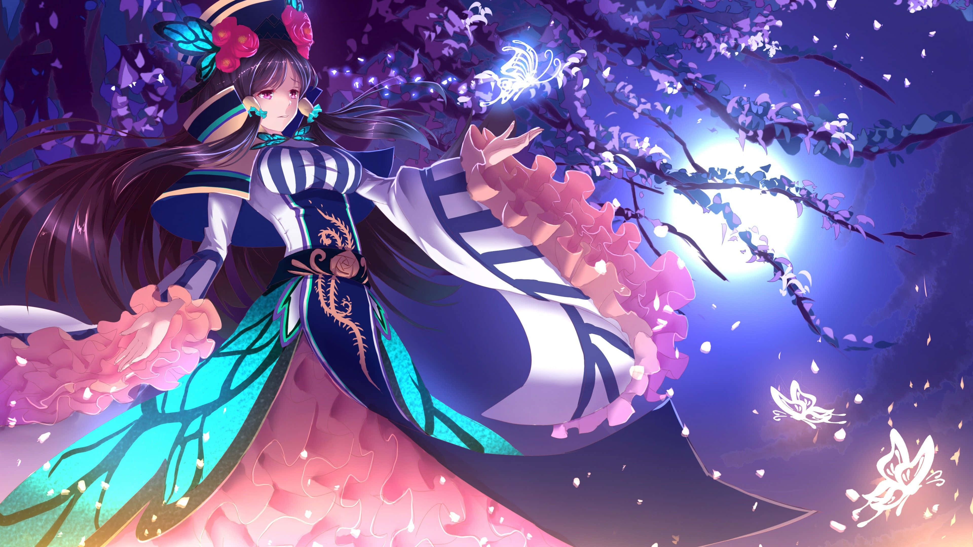 Cảnh Anime 4K Ngoạn Mục Hình nền