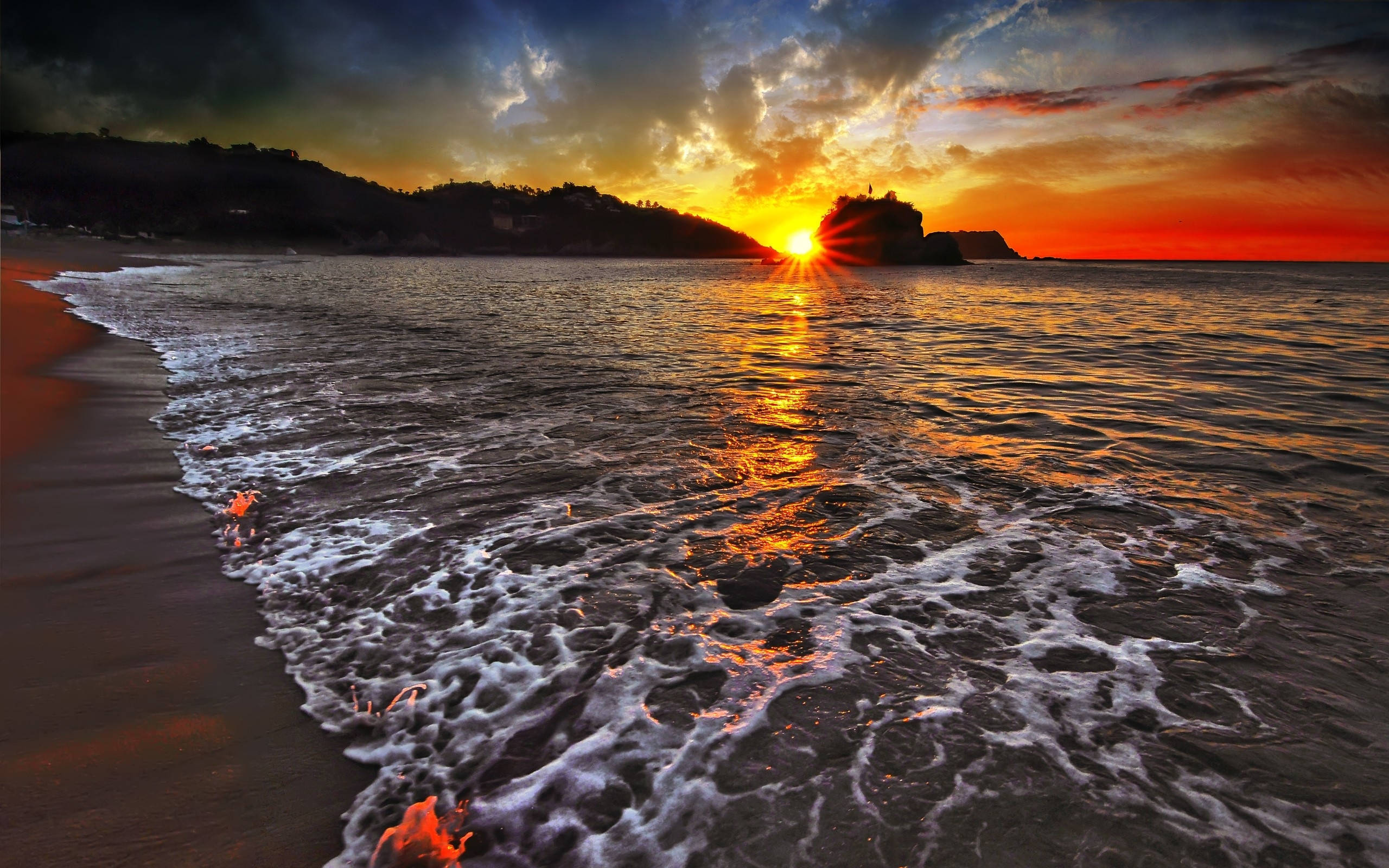 Cảnh biển Acapulco Hình nền