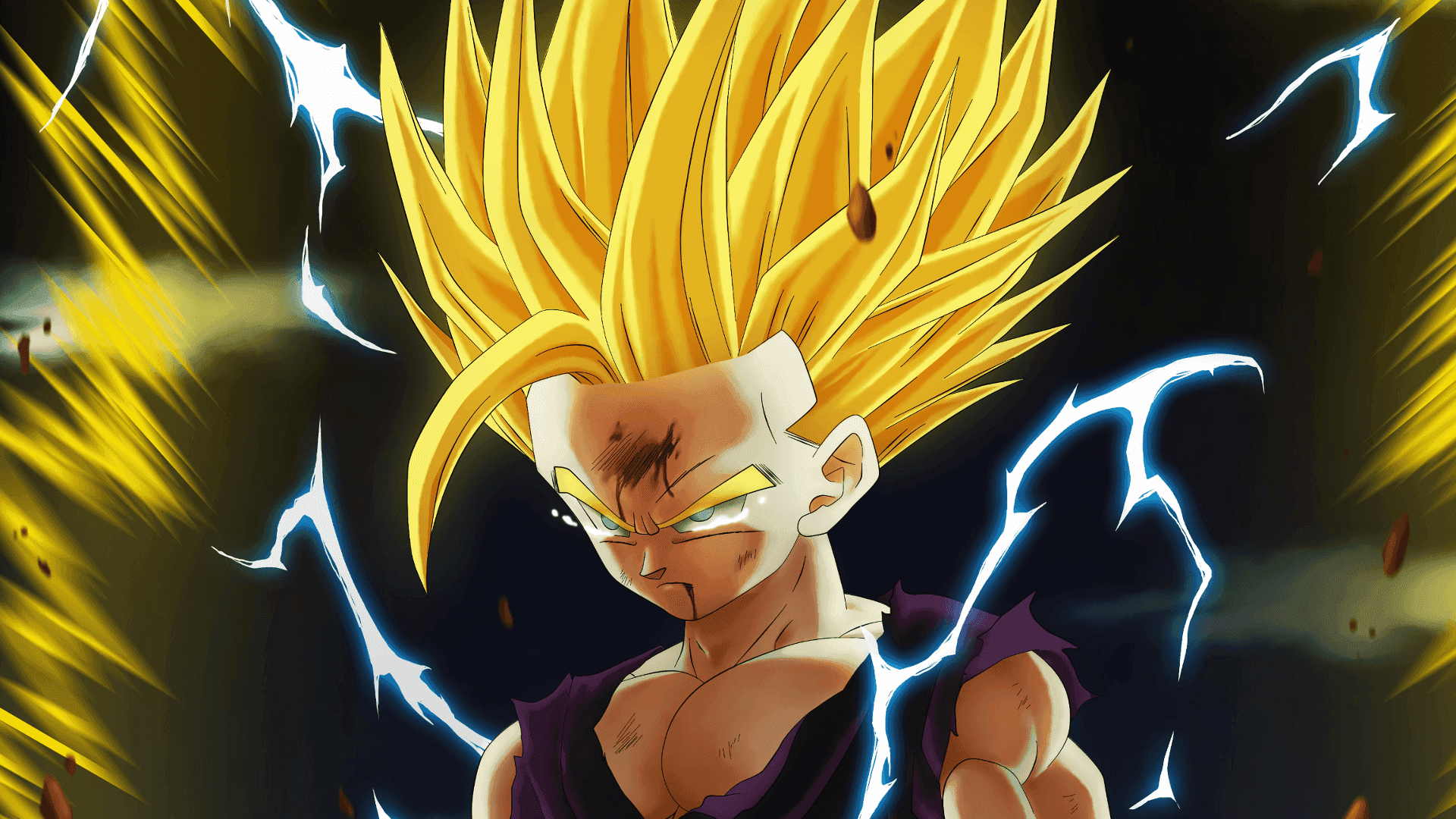 Cảnh Chiến Đấu Căng Thẳng Dragon Ball Z Hình nền
