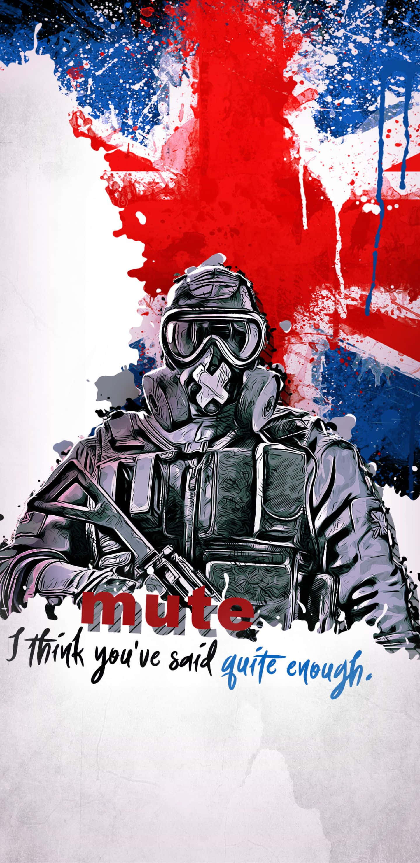 Cảnh động từ tựa game nổi tiếng Rainbow Six Siege trên điện thoại Samsung Pixel 3xl Hình nền