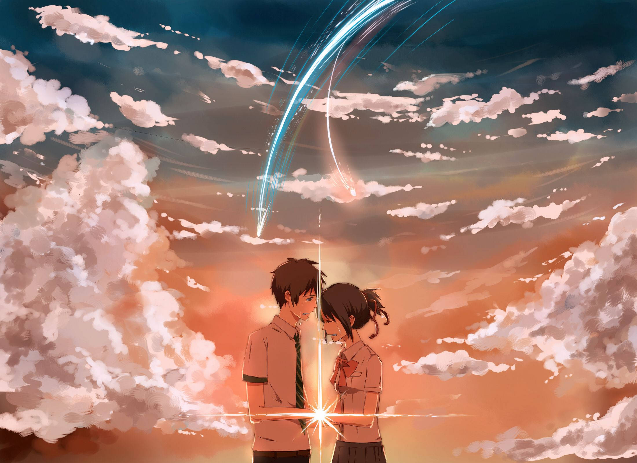 Cặp đôi anime Your Name Hình nền