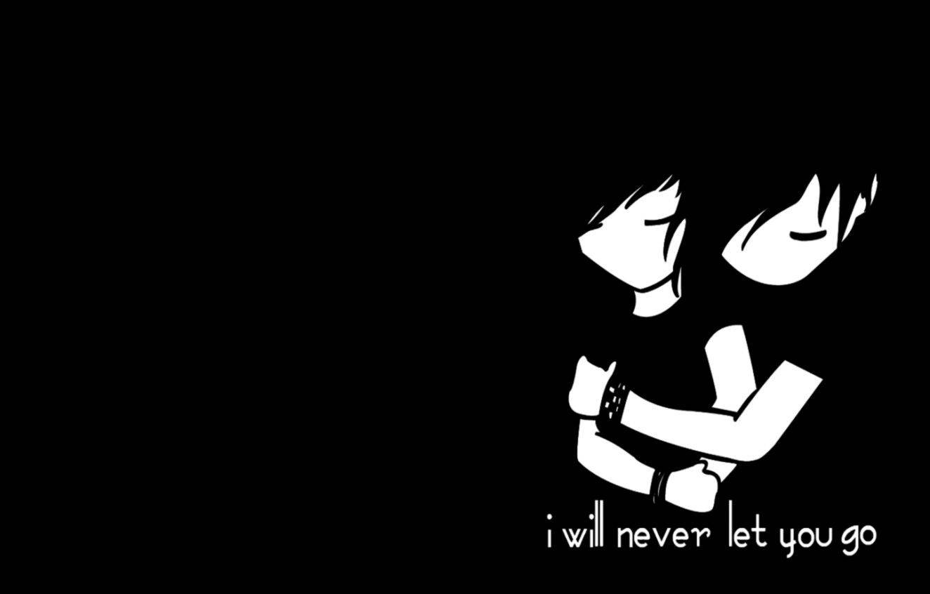 Cặp đôi Emo đen phong cách thẩm mỹ Hình nền