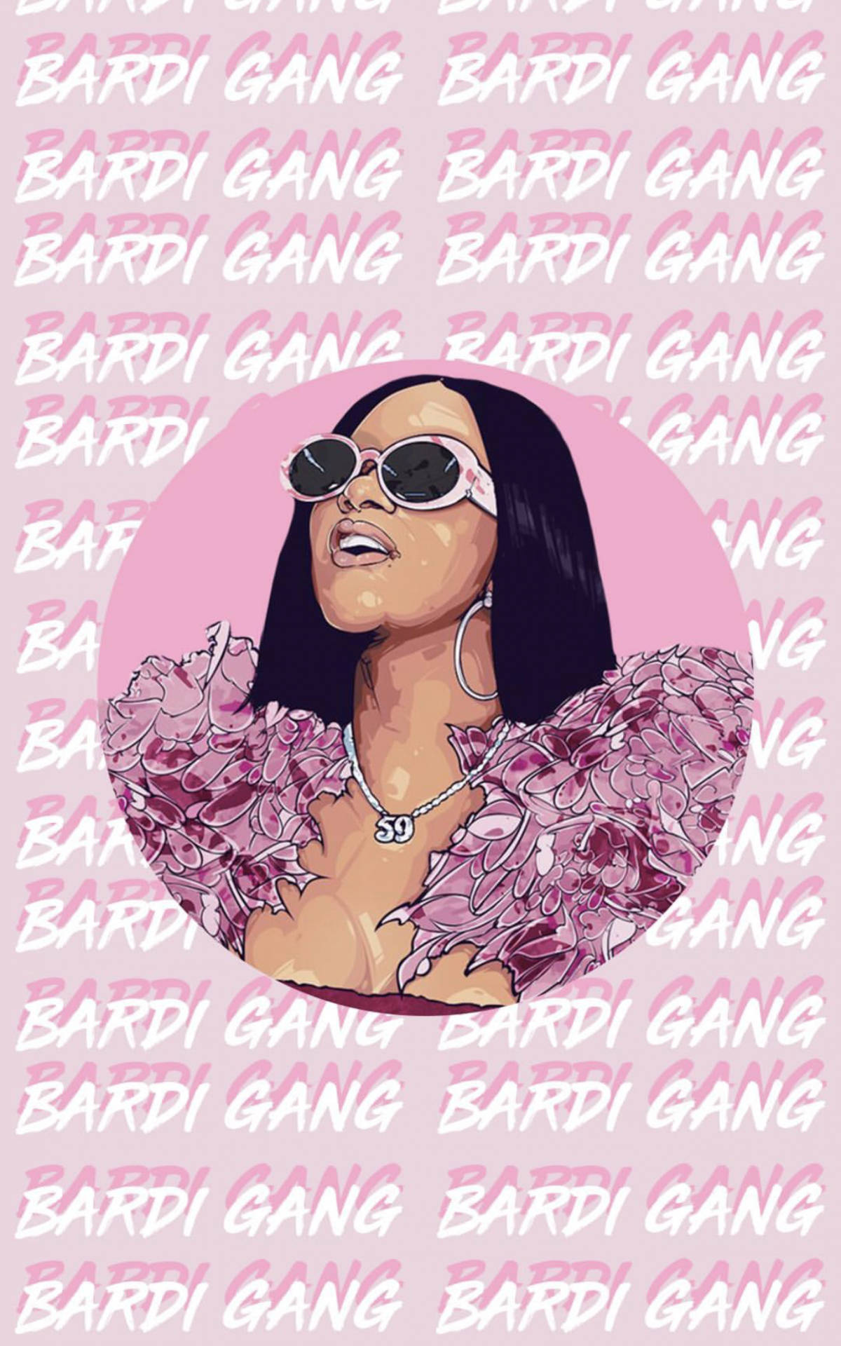 Cardi B Hồng Bardi Gang Hình nền