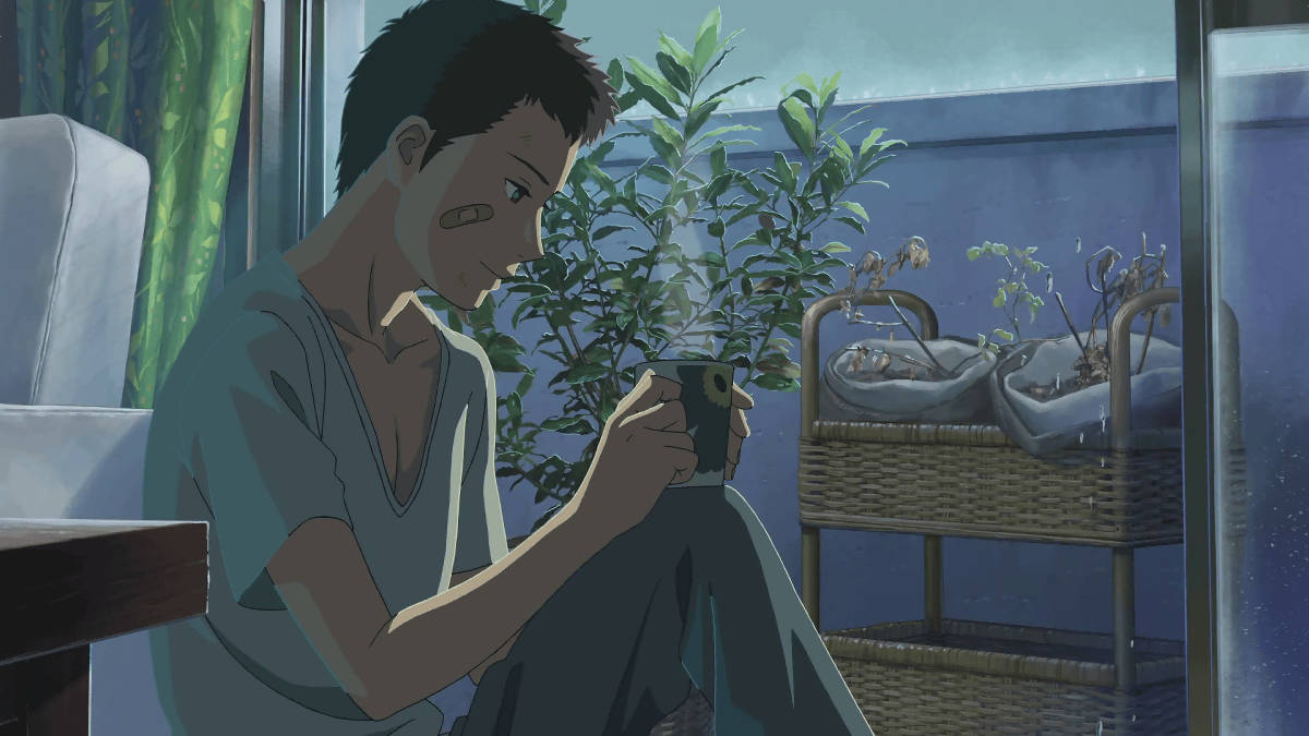 Cậu Bé Anime Buồn Ở Góc Phòng Phong Cách Aesthetic Hình nền