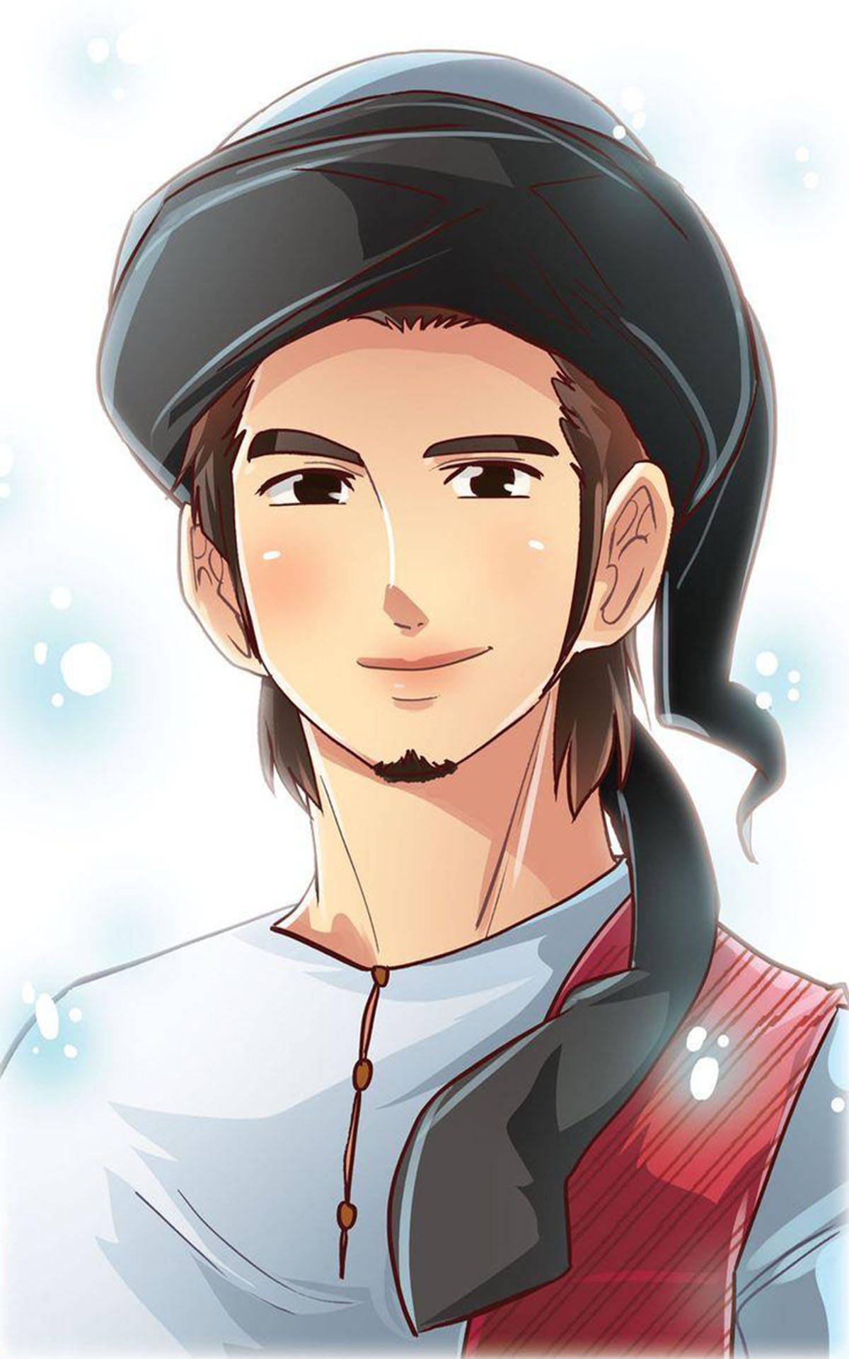 Cậu Bé Hồi Giáo Anime Dễ Thương Hình nền
