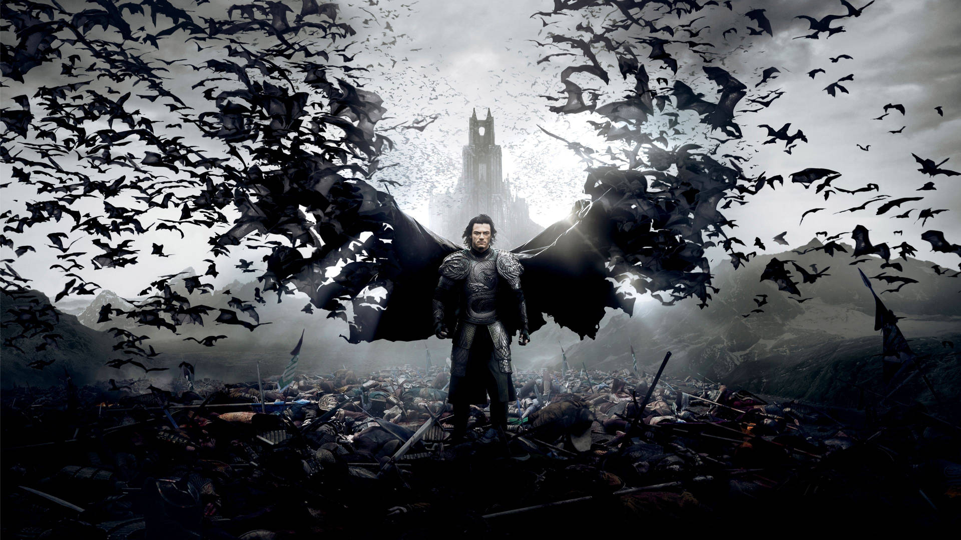 Hình nền phim ma cà rồng Dracula Untold 4k.