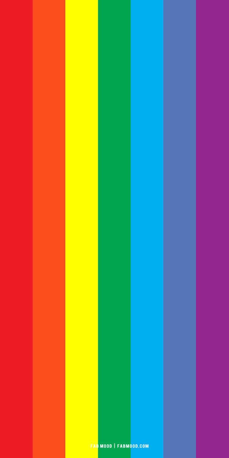 Cầu vồng LGBT thẩm mỹ sọc Hình nền