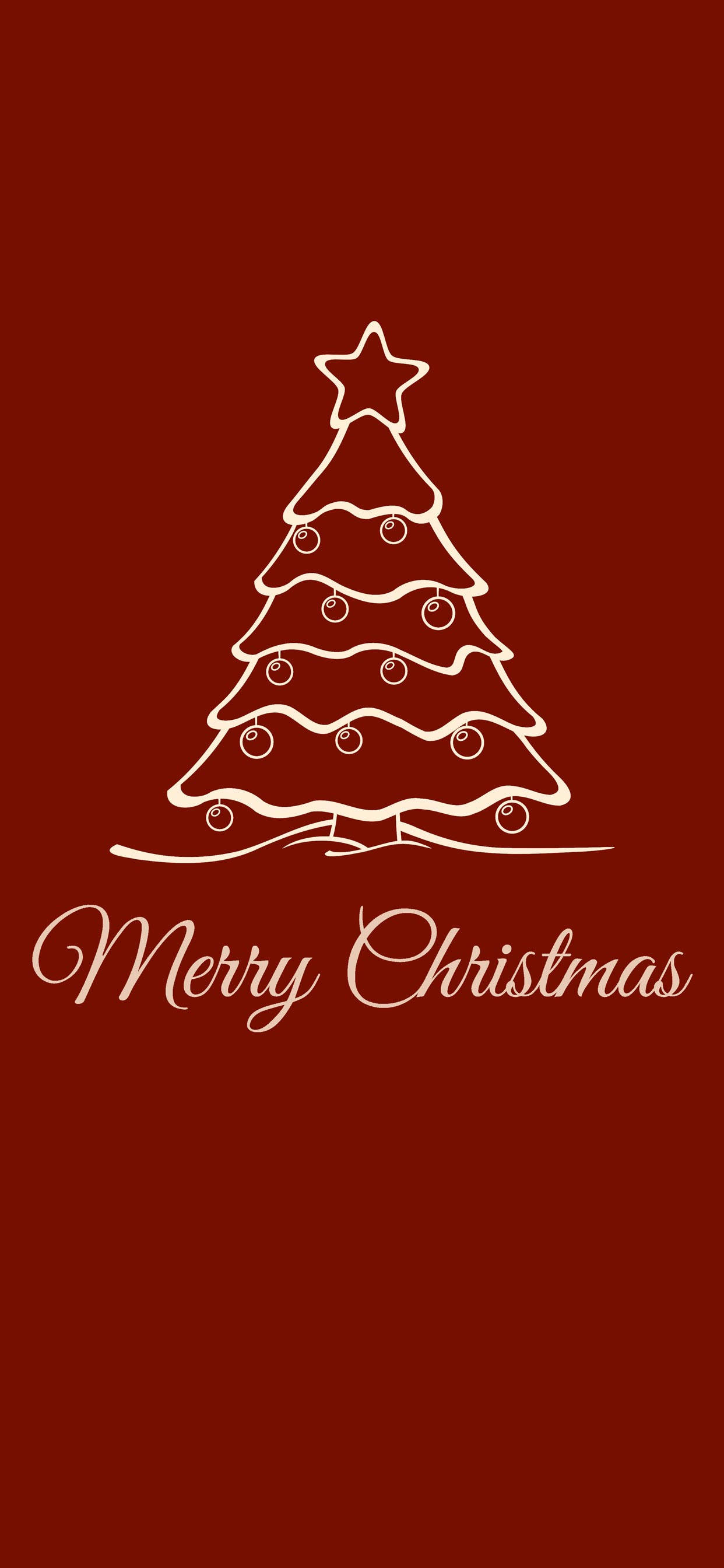Cây Thông Noel iPhone Hình nền