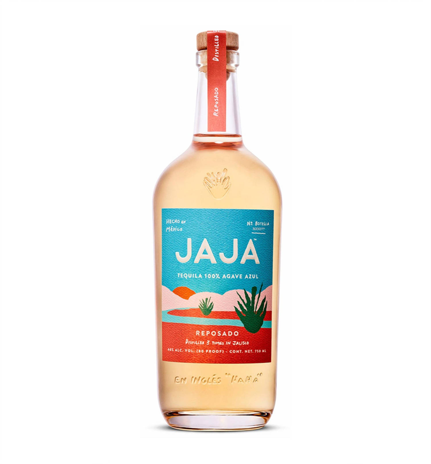 Chai JAJA Tequila Reposado - Rượu Tequila Cao Cấp Hình nền