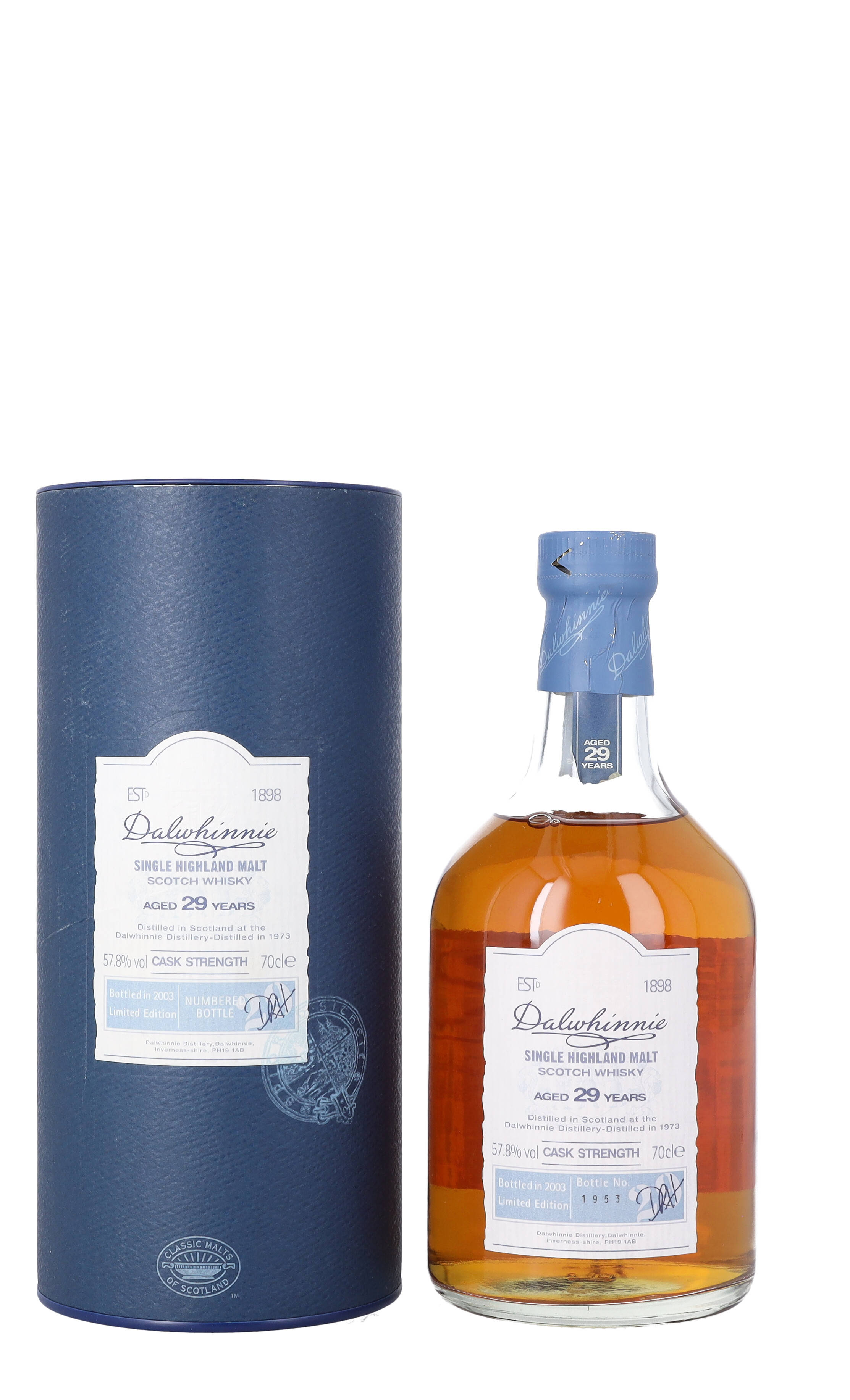 Chai Whisky Dalwhinnie 2003 Hình nền