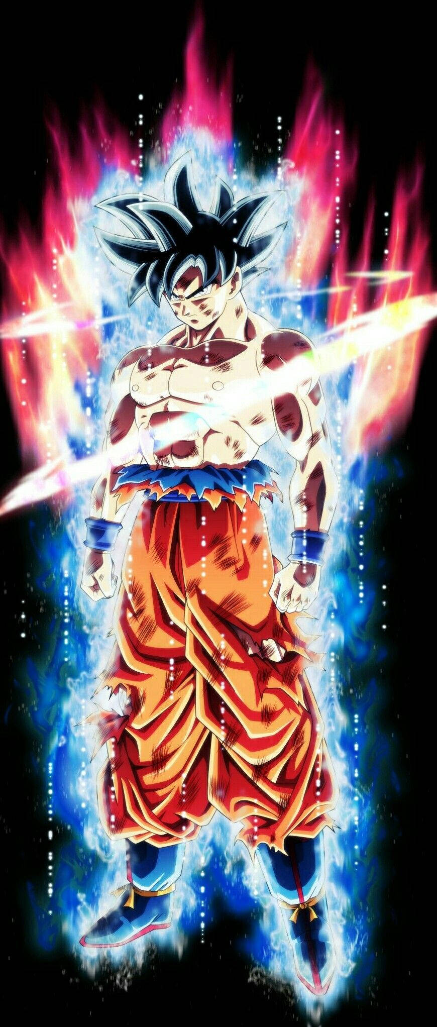 Chân Dung Goku Bản Năng Vô Cực Hình nền