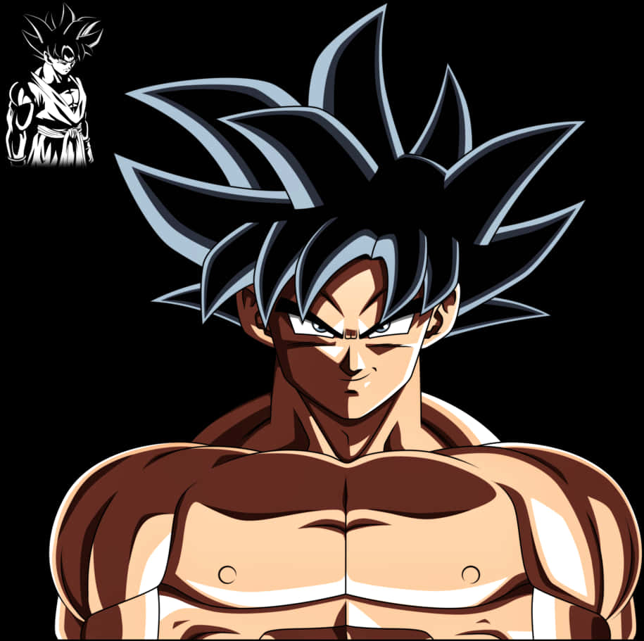Chân dung Goku Bản năng Vũ trụ Hình nền