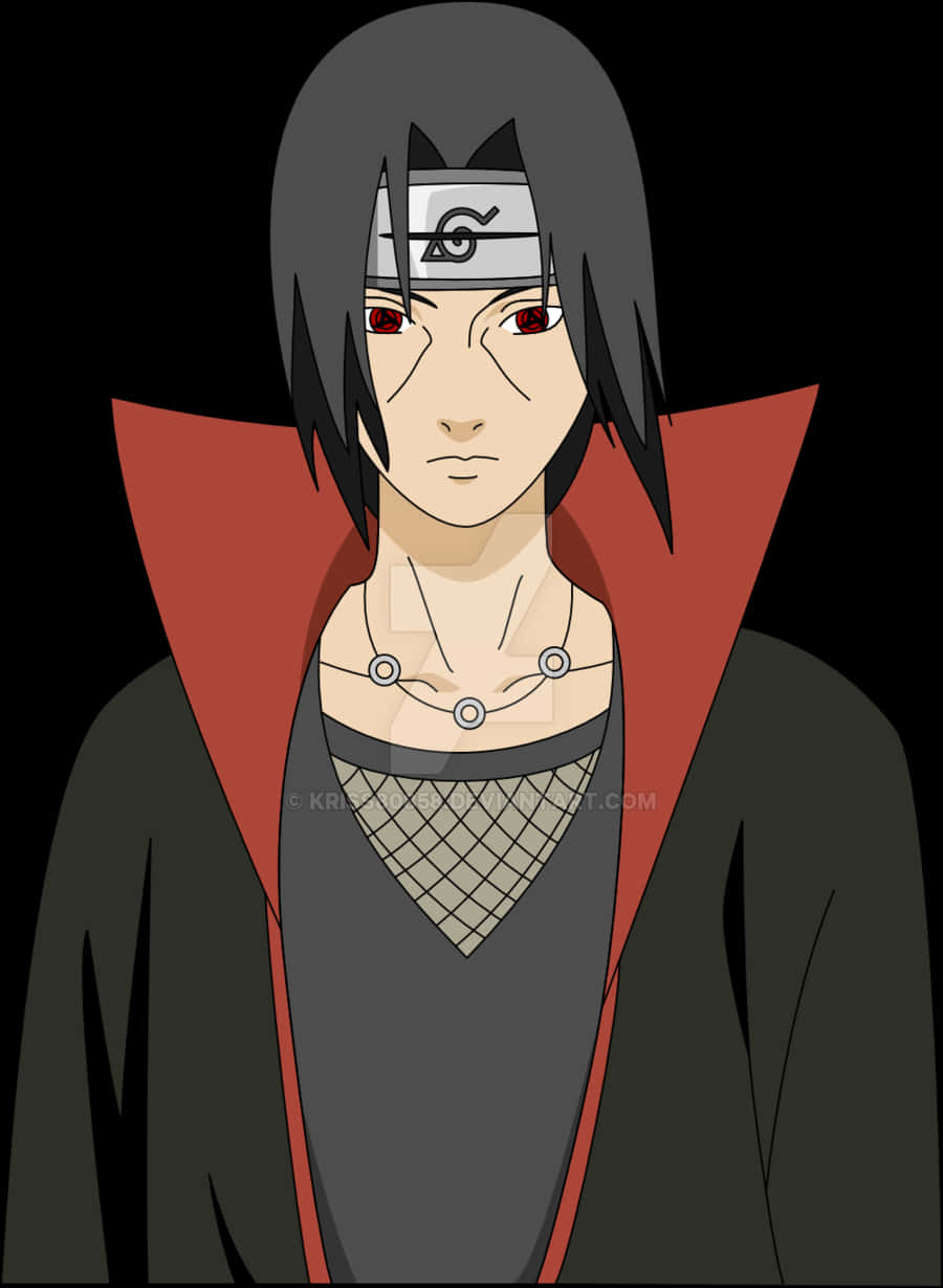 Chân dung Itachi Uchiha trong anime Hình nền