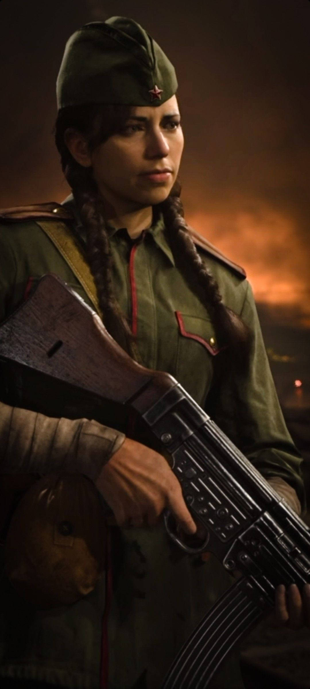 Chân dung nữ tướng Call Of Duty Vanguard Hình nền