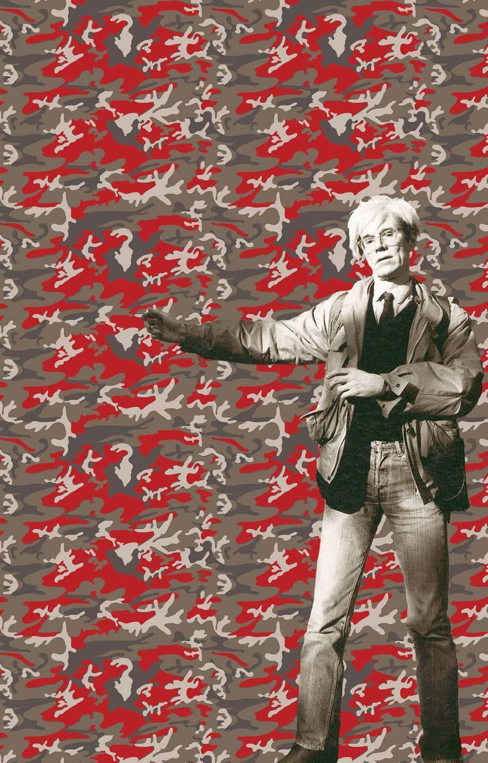 Chân dung tự họa ngụy trang của Andy Warhol Hình nền
