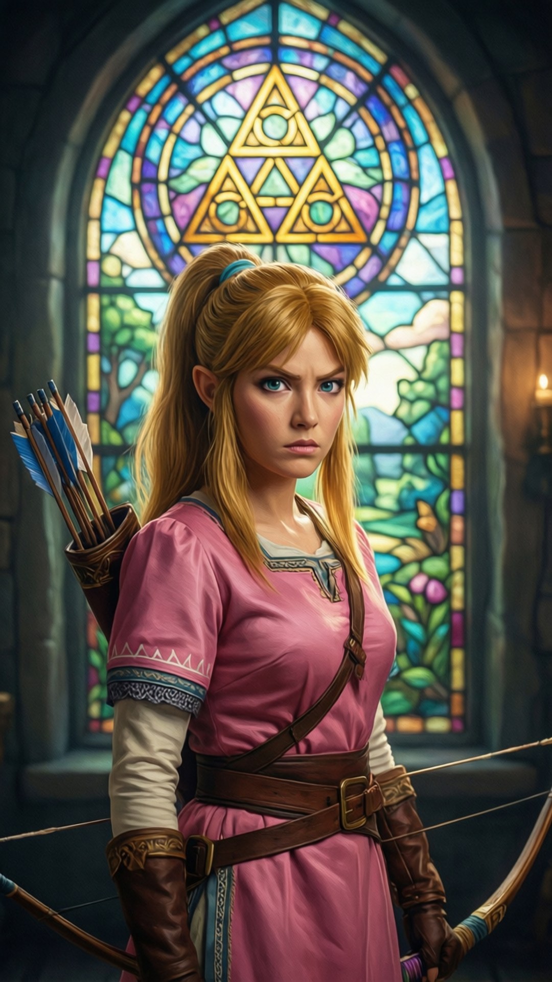 Chân dung Zelda cổ điển Hình nền