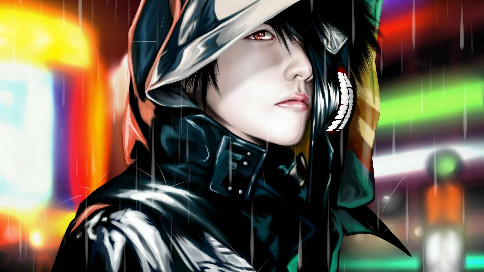 Chàng Trai Anime Điển Trai Ken Kaneki Hình nền