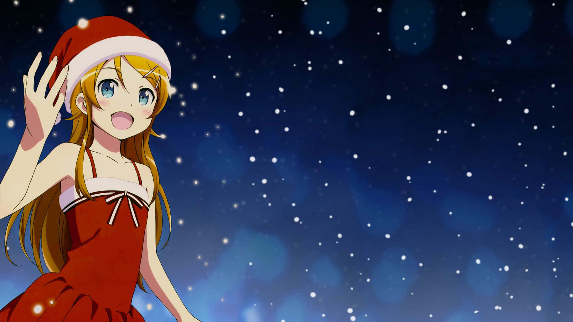 Chào đón mùa lễ hội với Giáng sinh Anime Hình nền