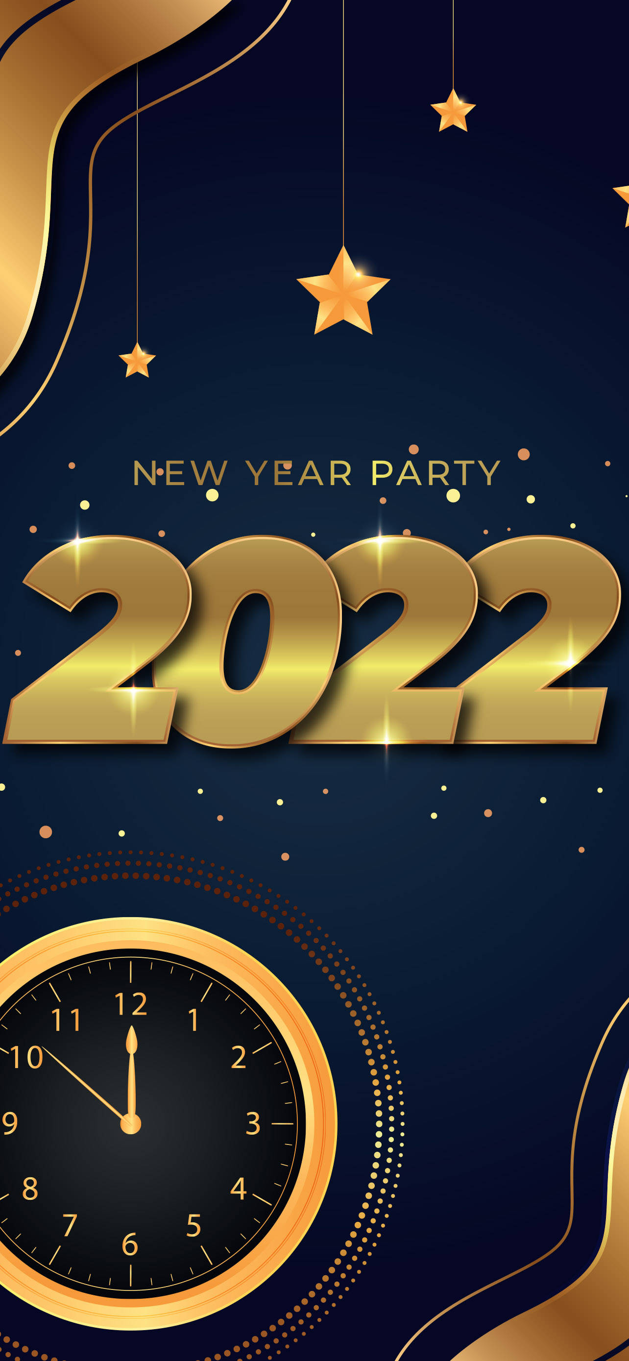 Chào Mừng 2022: Một Lễ Kỷ Niệm Lấp Lánh Hình nền