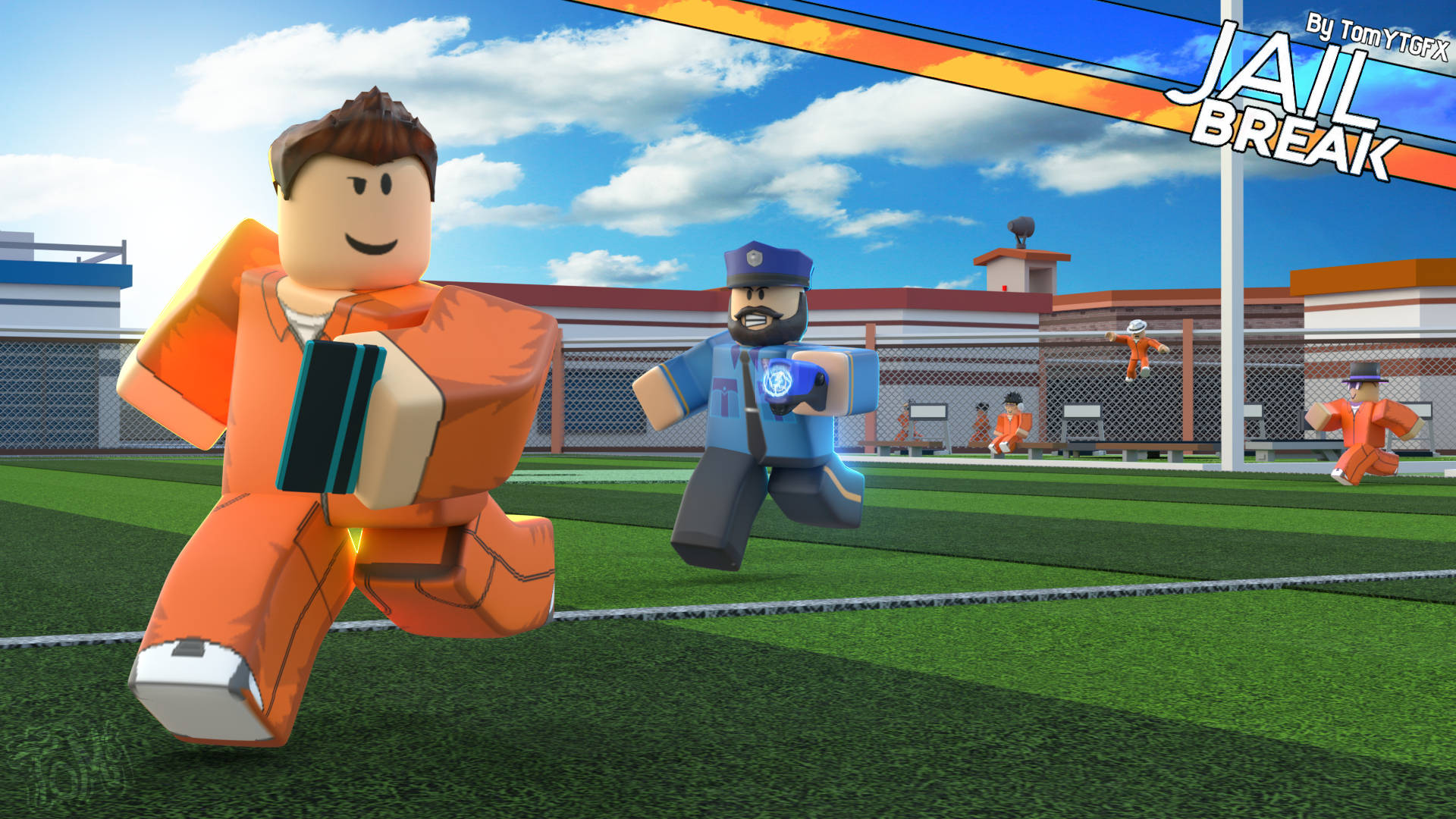 Hình nền poster Roblox Jail Break