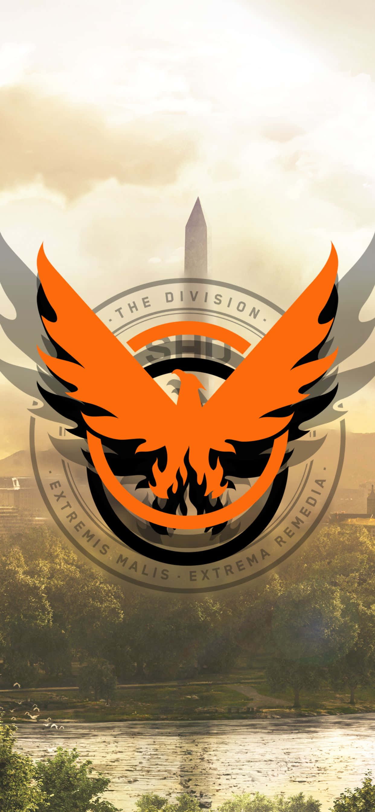 Chào mừng đến với The Division trên iPhone Xs Max Hình nền