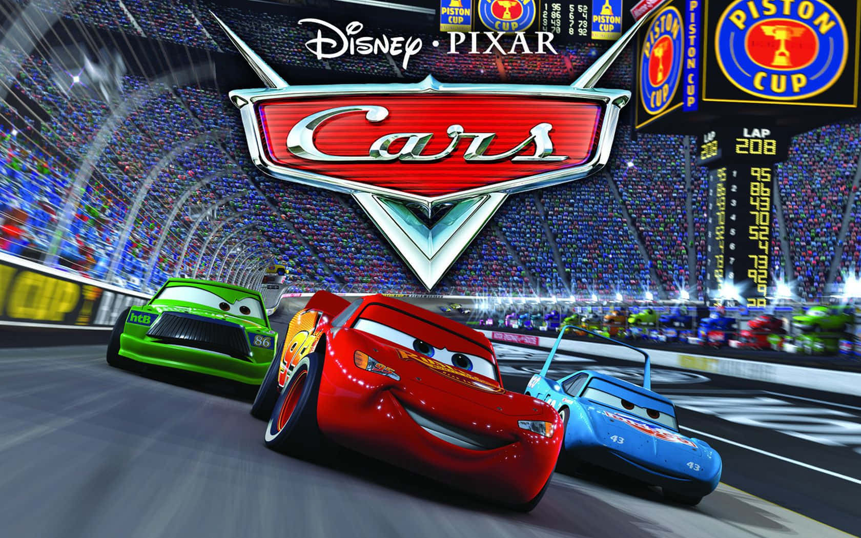 Chào mừng đến với Radiator Springs - quê hương của Lightning McQueen! Hình nền