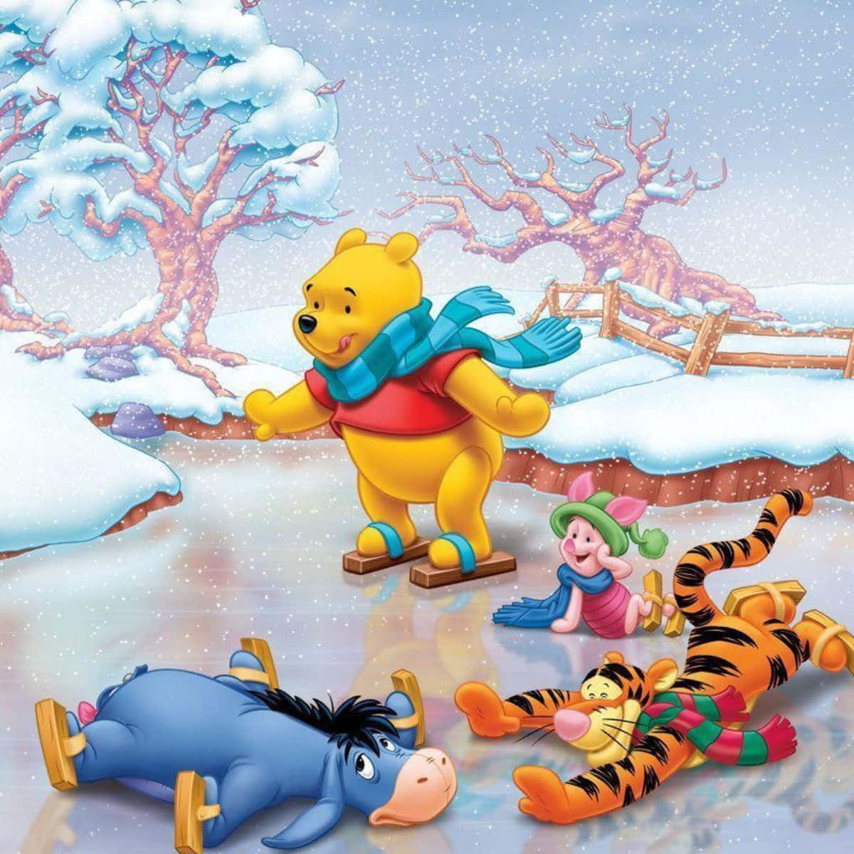 Chào mừng Giáng sinh kỳ diệu cùng Disney Hình nền