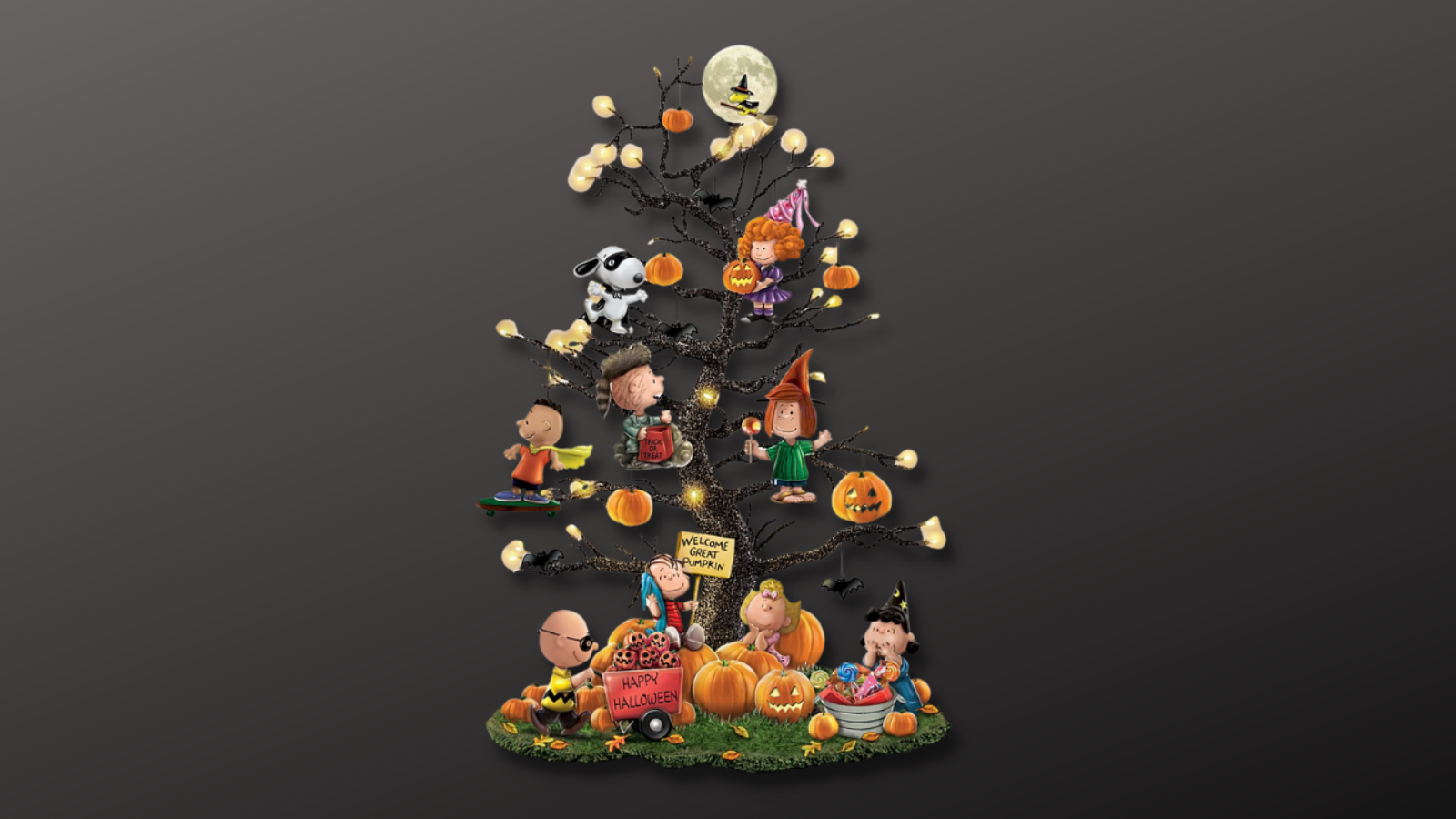 Chào mừng Halloween cùng Charlie Brown! Hình nền