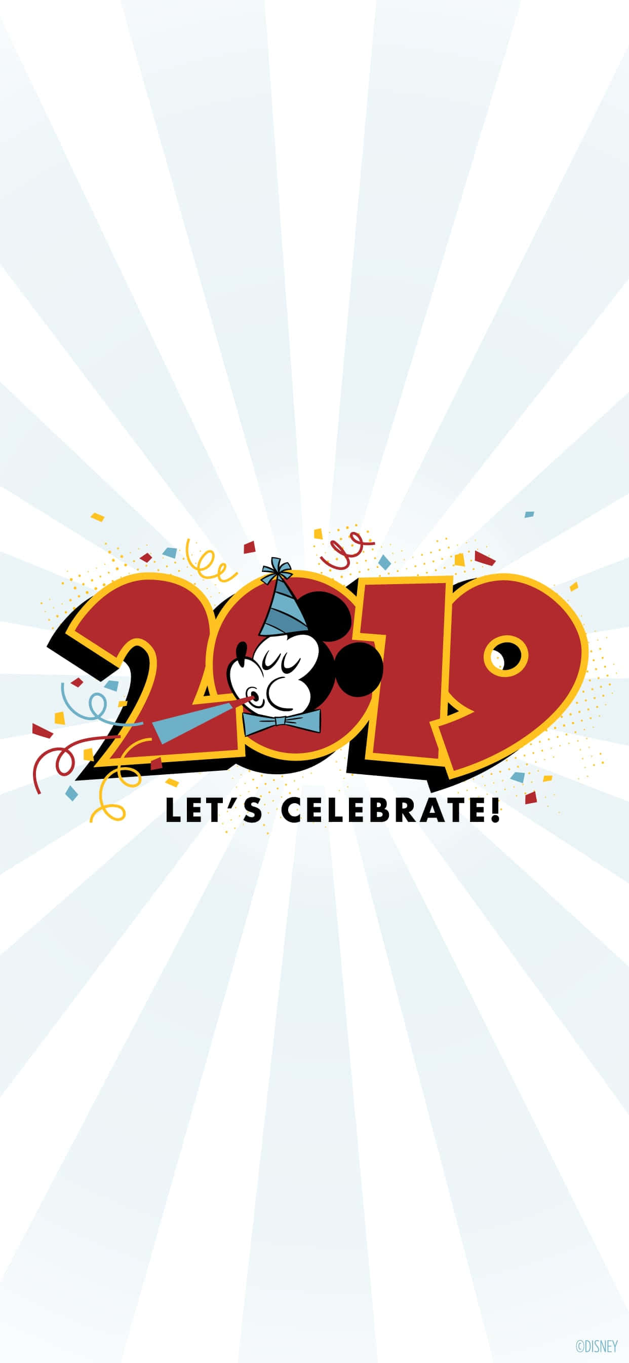 Chào năm mới cùng Chuột Mickey! Hình nền
