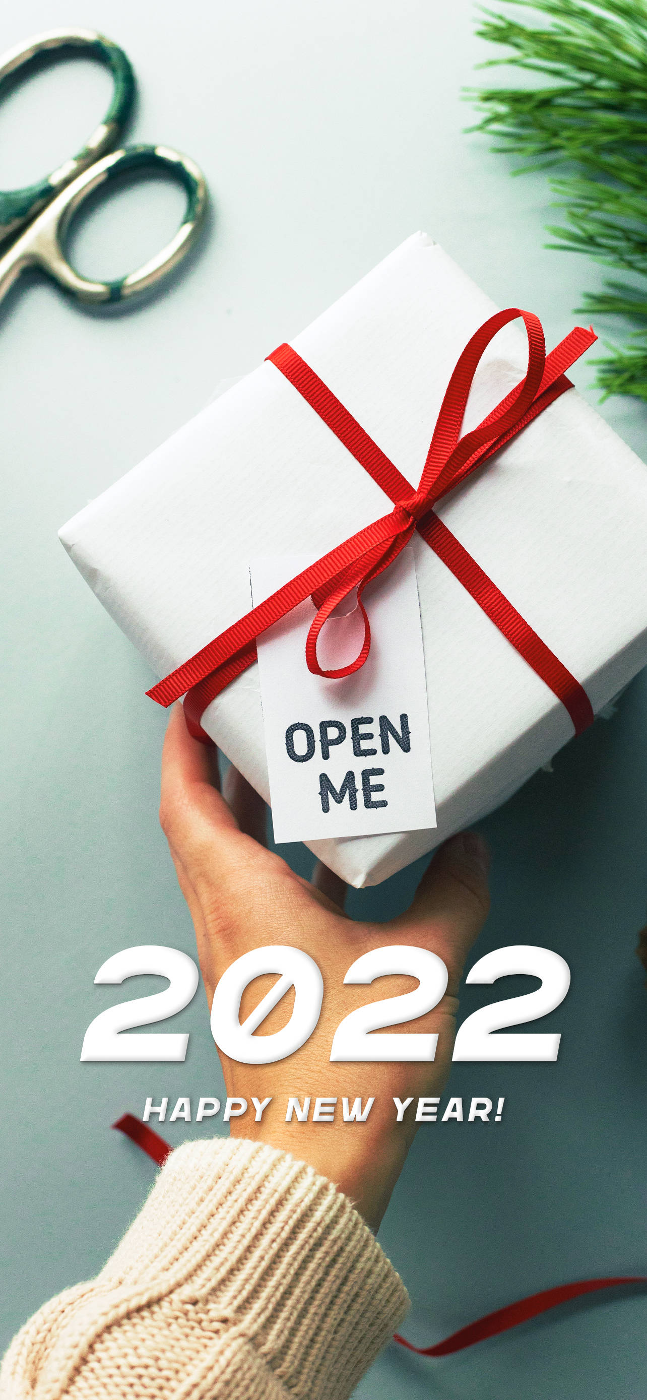 Chào đón Năm 2022 với Niềm Vui và Bình An Hình nền
