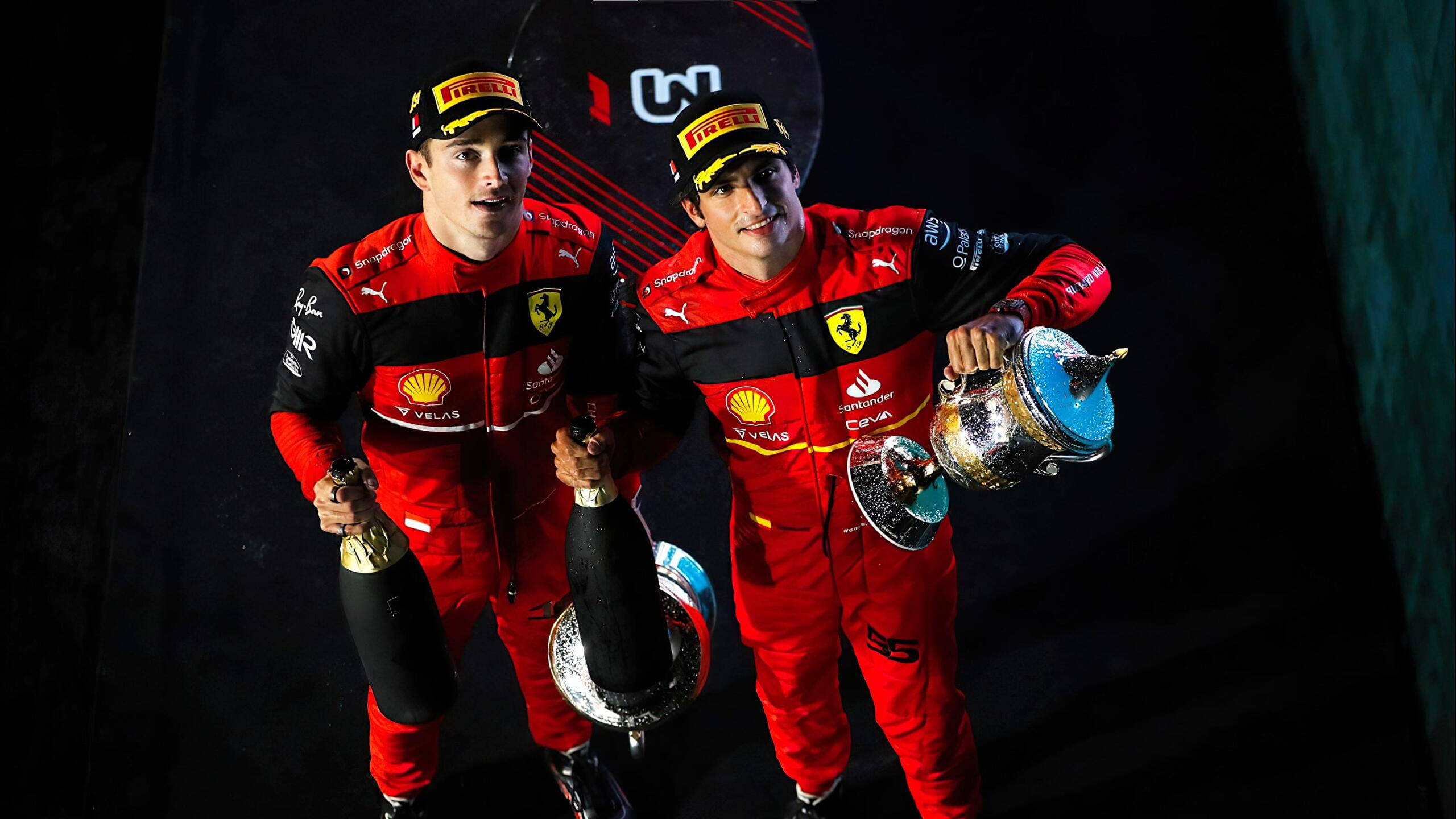 Charles Leclerc Carlos Sainz Cúp Hình nền