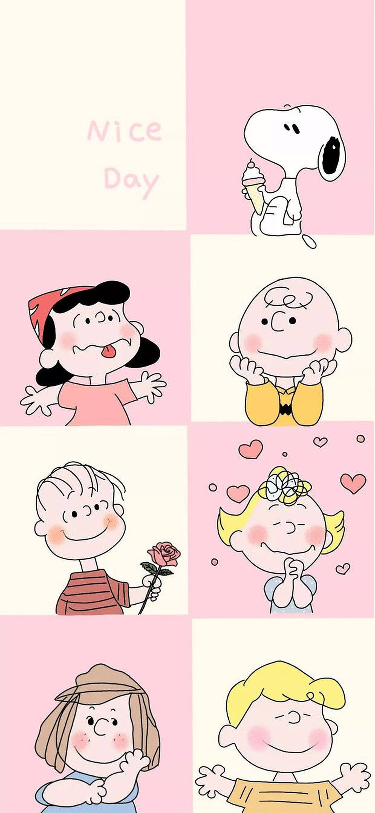 Charlie Brown Và Bạn Bè Ngày Đẹp Hình nền