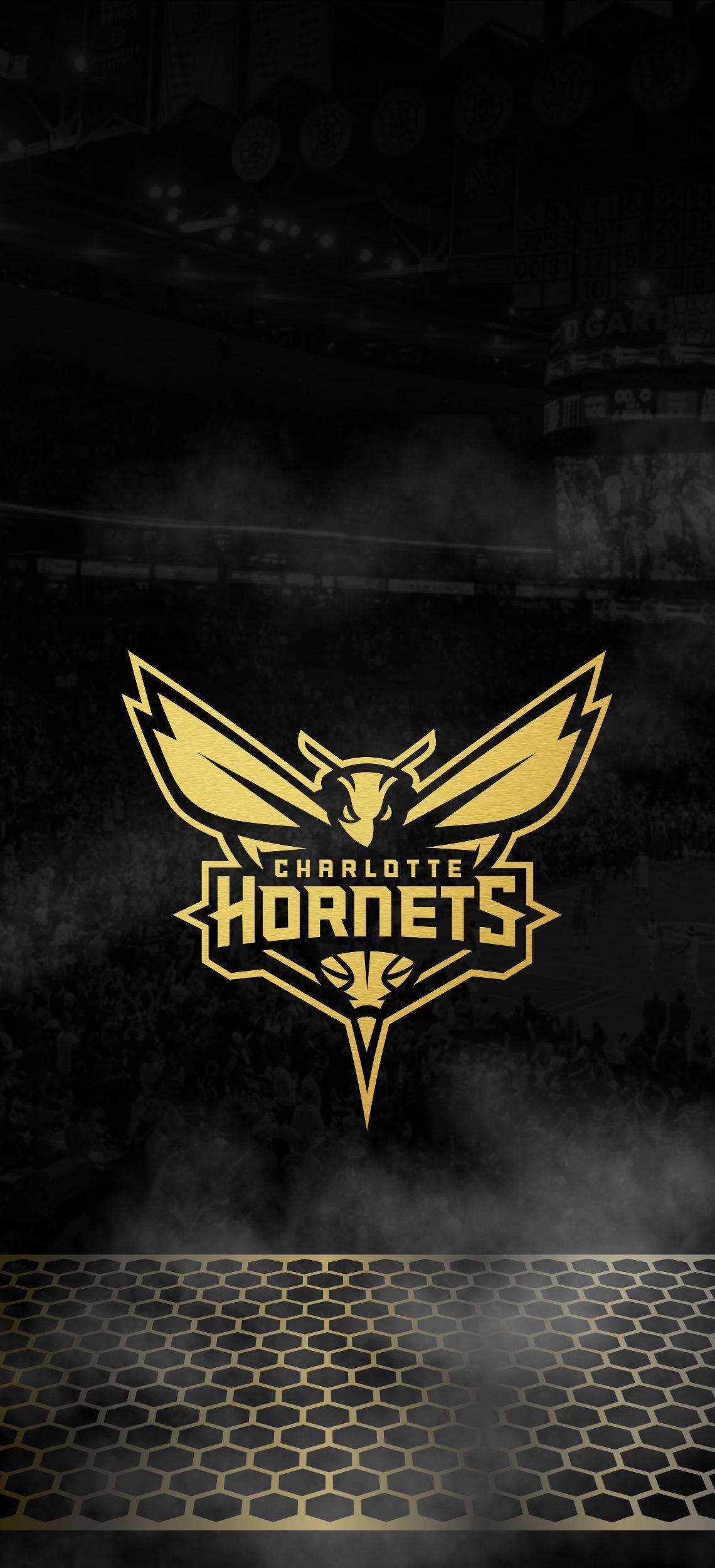Charlotte Hornets Đen Hình nền