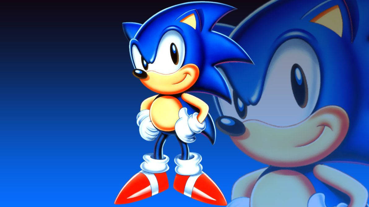 Hình nền anh hùng siêu thanh Sonic với tốc độ siêu thanh.