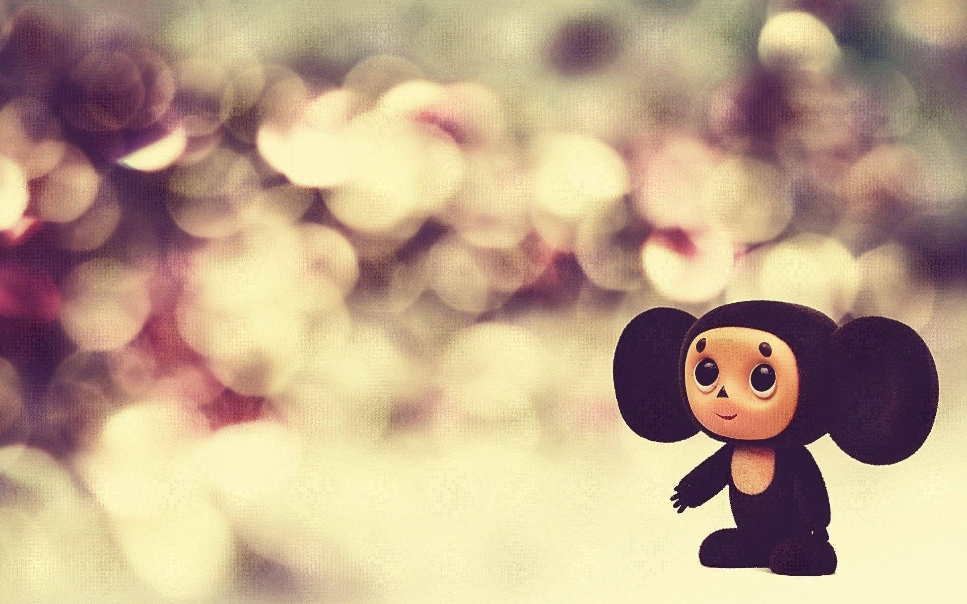 Cheburashka Bokeh Dễ Thương Cho Desktop Hình nền