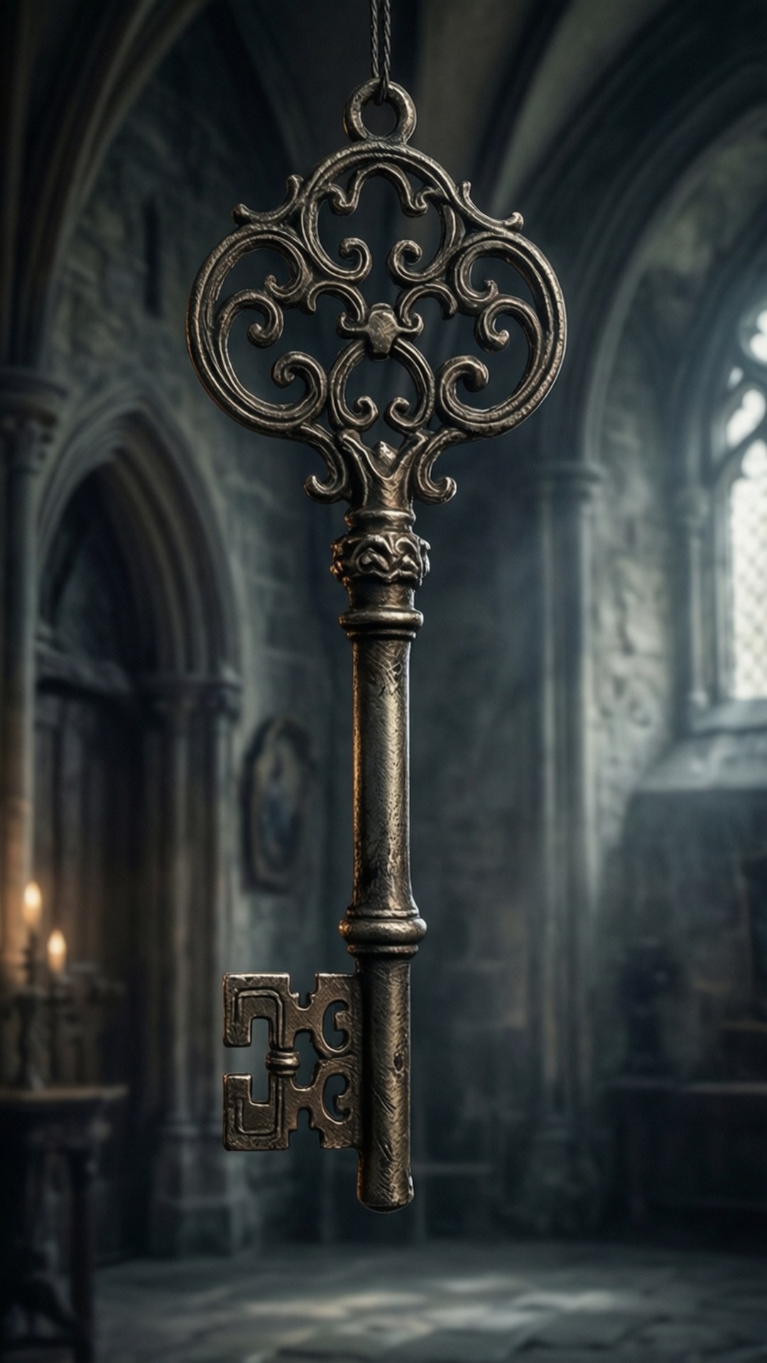 Chìa khóa Gothic treo Hình nền