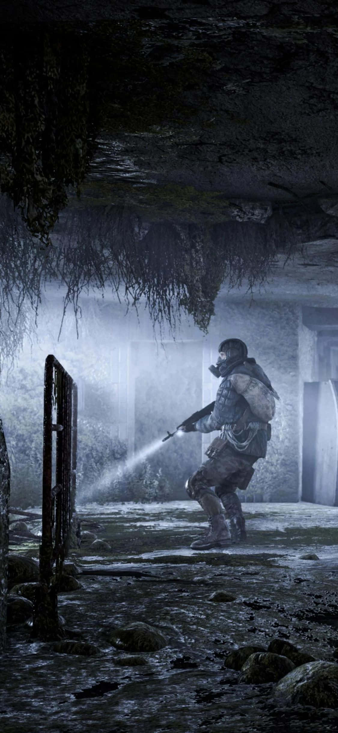 Chiếc iPhone X mới trong thế giới hậu tận thế của Metro Exodus Hình nền