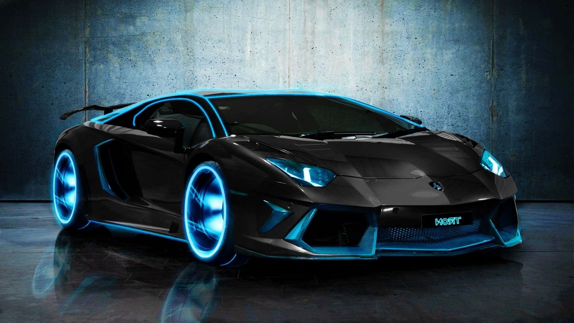 Chiếc Lamborghini ấn tượng lao vun vút trên đường băng Hình nền