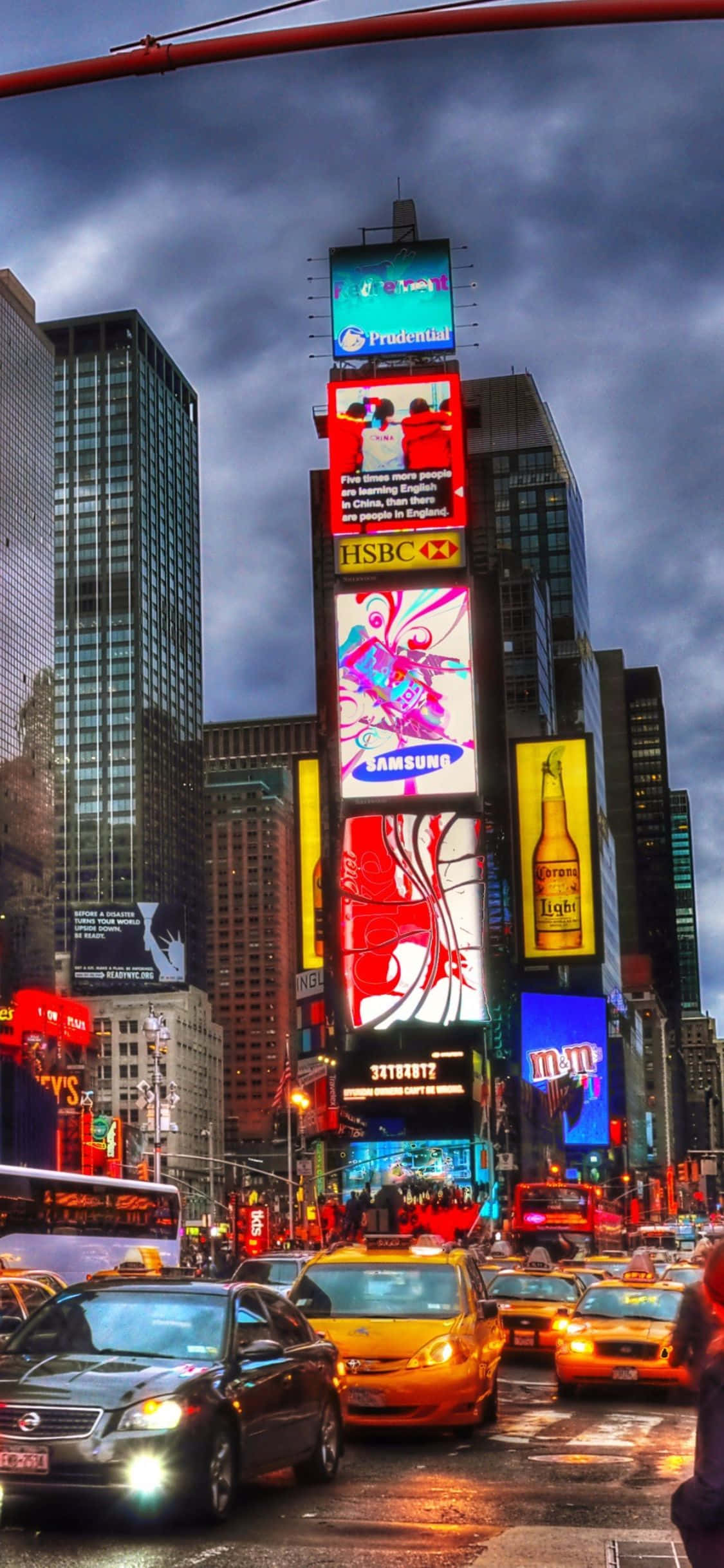 Chiêm ngưỡng đường chân trời mang tính biểu tượng của thành phố New York với iPhone X Hình nền